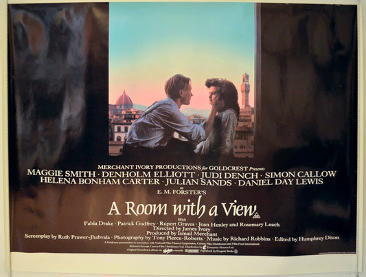 A Room With A View Original Quad Poster - Film Poster - Movie Poster  