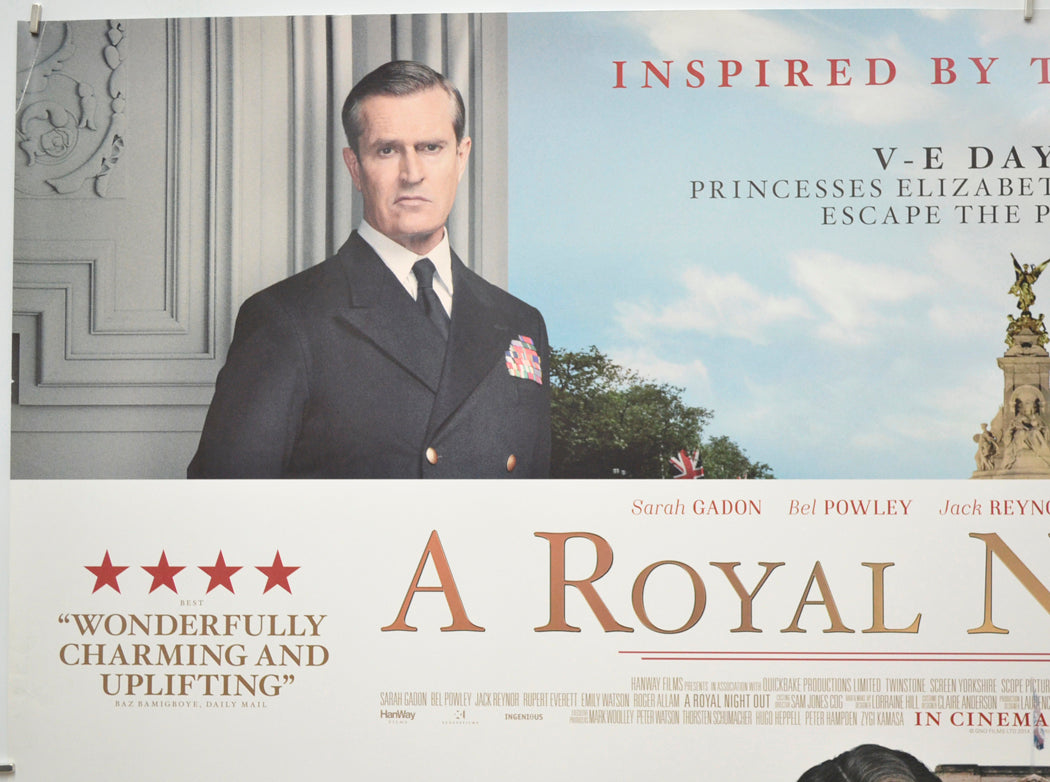 A ROYAL NIGHT OUT (Top Left) Cinema Quad Movie Poster 