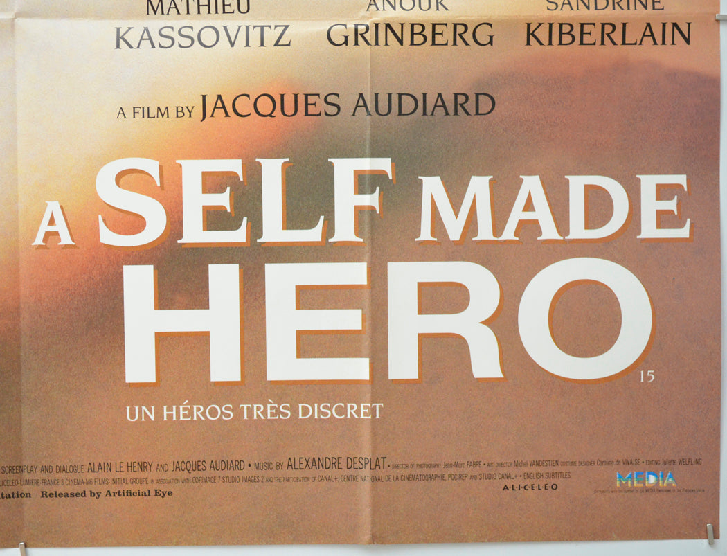 A SELF MADE HERO (Bottom Right) Cinema Quad Movie Poster 