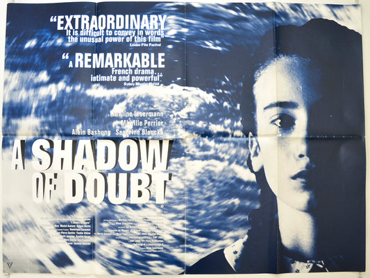 A Shadow Of Doubt  (a.k.a. L'ombre du doute)  Original Quad Poster - Film Poster - Movie Poster 