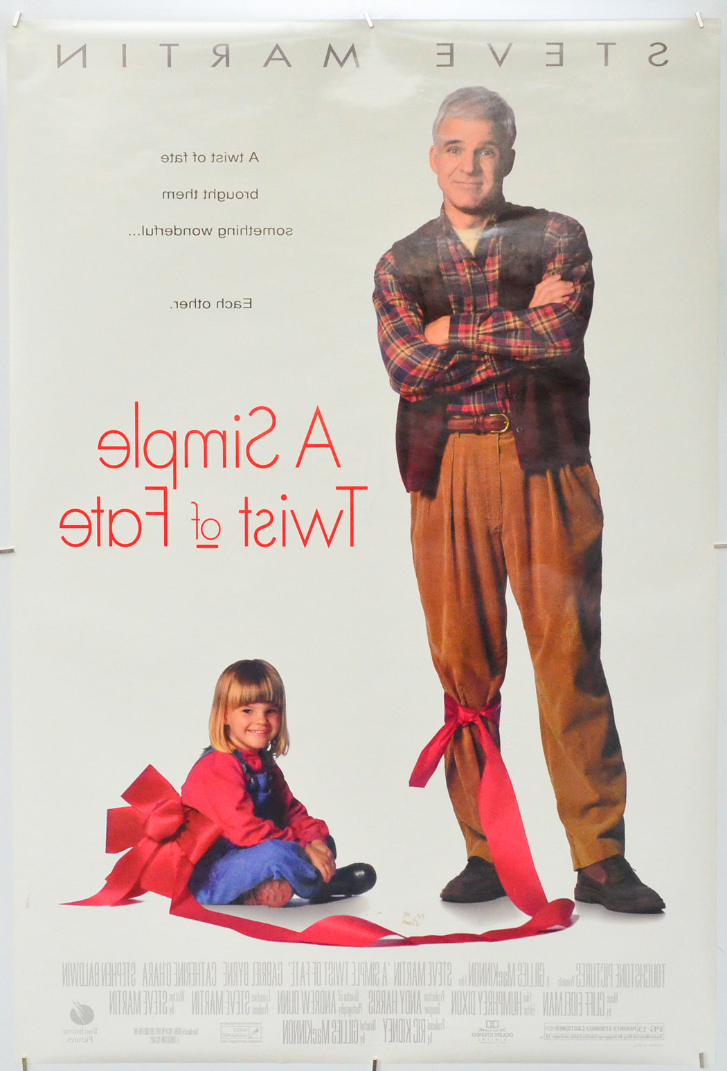 A Simple Twist Of Fate (Back) Cinema One Sheet Movie Poster 