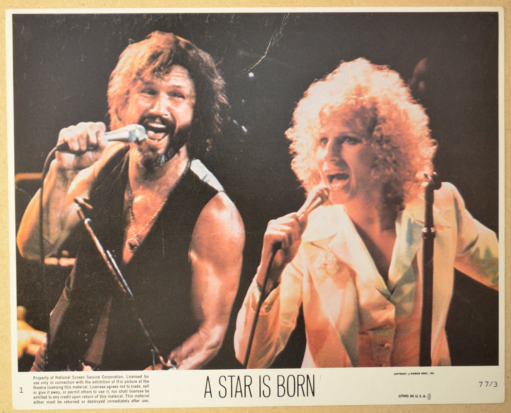 A STAR IS BORN (Card 1) Cinema Colour FOH Stills / Lobby Cards 