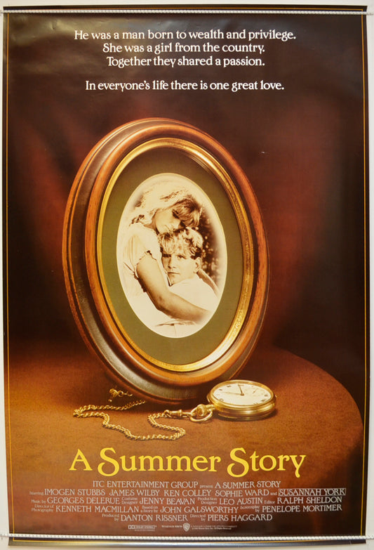 A Summer Story  Original One Sheet Poster - Film Poster - Movie Poster 