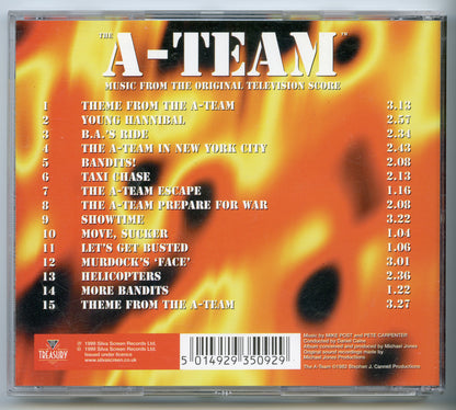 THE A-TEAM Original CD Soundtrack (back) 