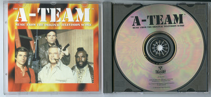 THE A-TEAM Original CD Soundtrack (Inside) 