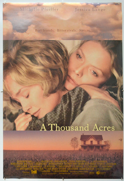 A Thousand Acres Original One Sheet Poster - Film Poster - Movie Poster