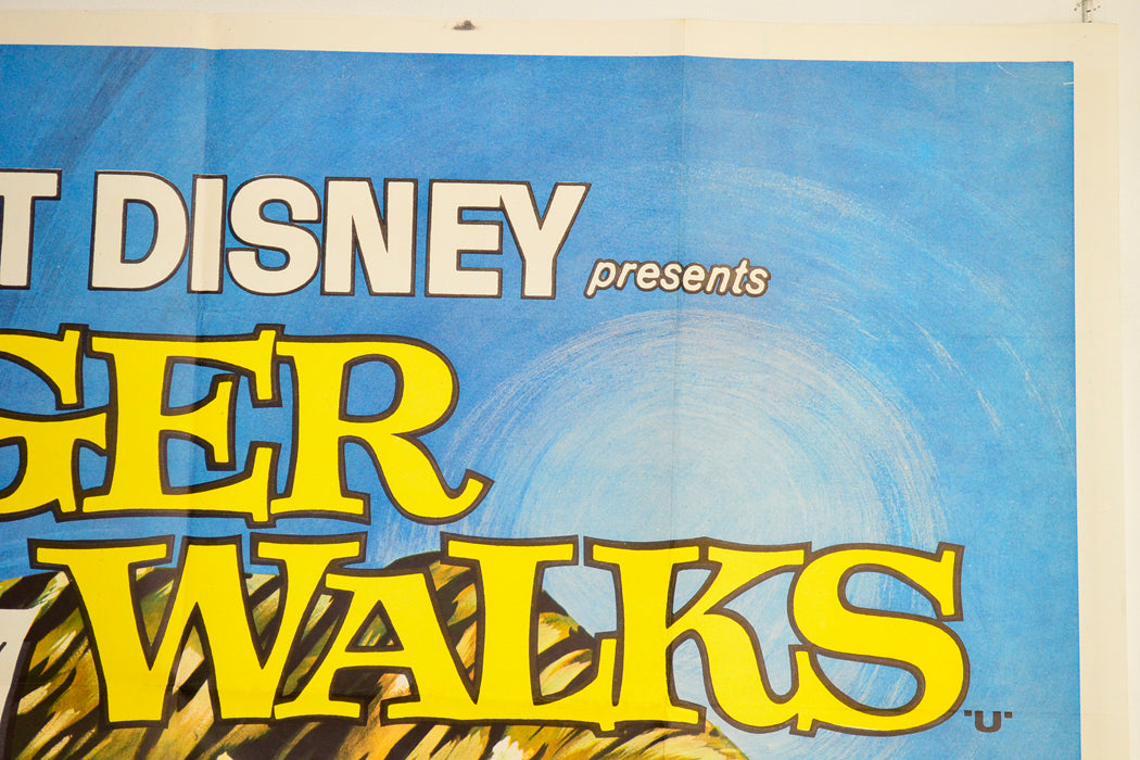 A TIGER WALKS (Top Right) Cinema Quad Movie Poster 