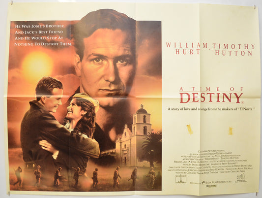 A Time Of Destiny Original Quad Poster - Film Poster - Movie Poster