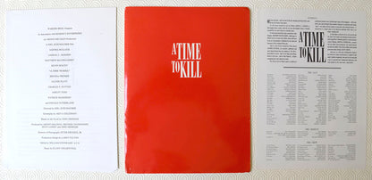 A TIME TO KILL Original Cinema Press Kit 