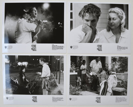 A Time To Kill  4 Original Black And White Press Stills 