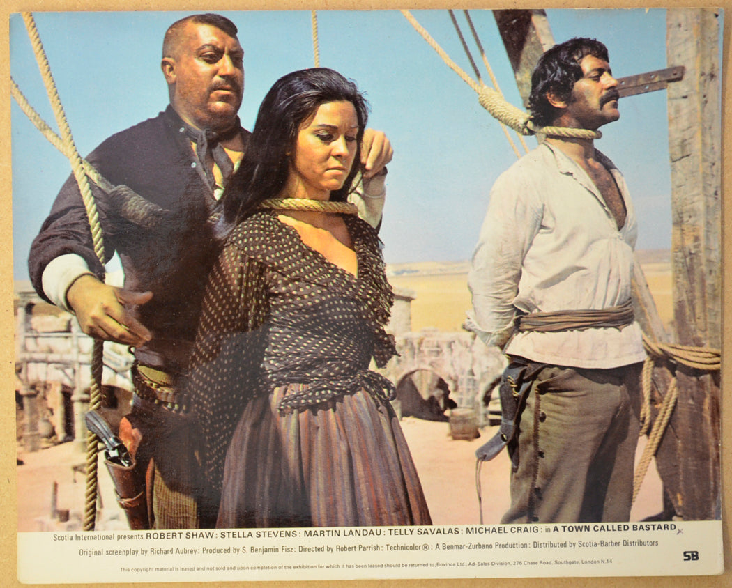 A TOWN CALLED BASTARD (Card 2) Cinema Colour FOH Stills / Lobby Cards 