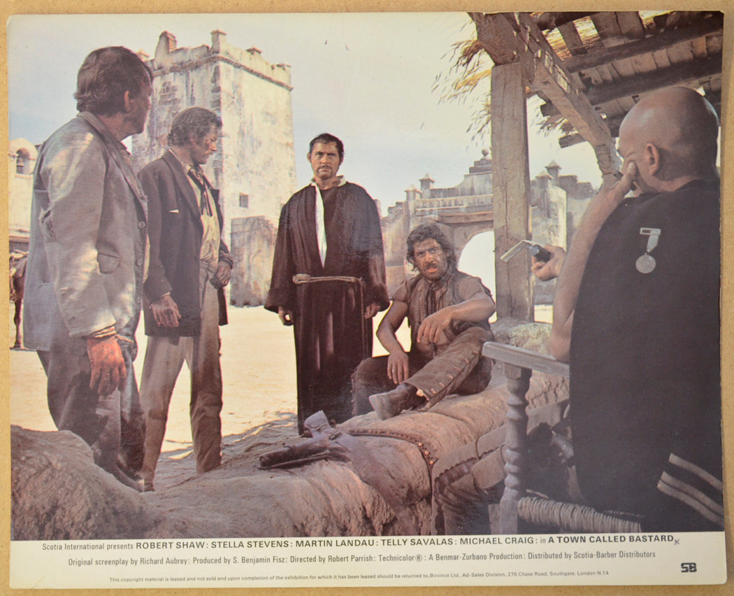 A TOWN CALLED BASTARD (Card 4) Cinema Colour FOH Stills / Lobby Cards 