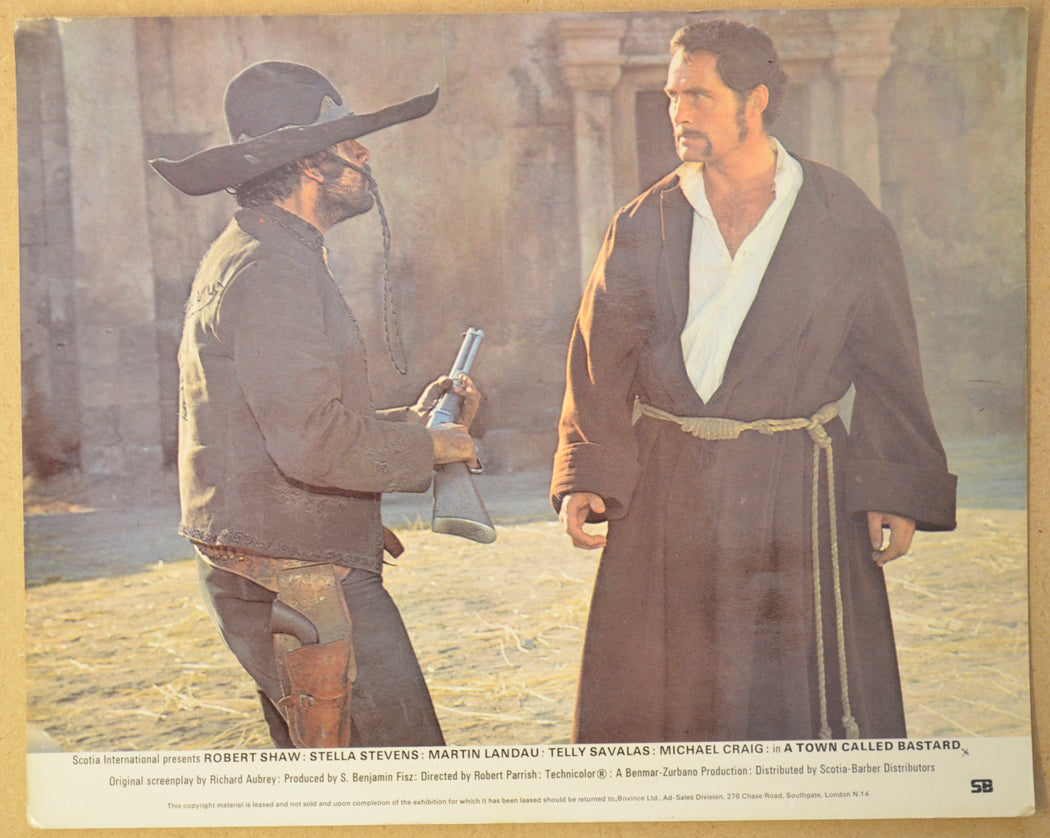 A TOWN CALLED BASTARD (Card 5) Cinema Colour FOH Stills / Lobby Cards 