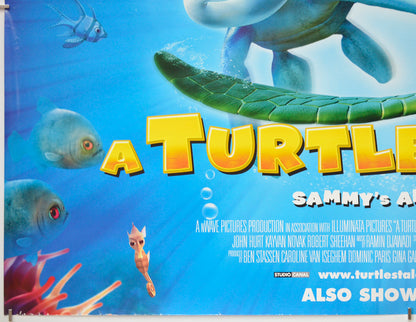 A TURTLE’S TALE - SAMMY’S ADVENTURES (Bottom Left) Cinema Quad Movie Poster 