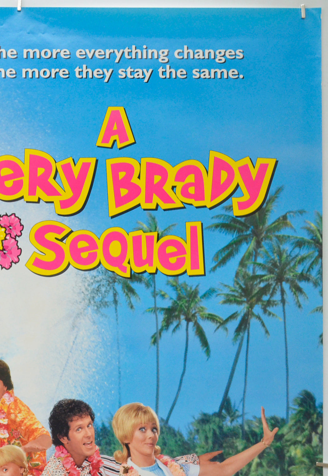 A VERY BRADY SEQUEL (Top Right) Cinema One Sheet Movie Poster 