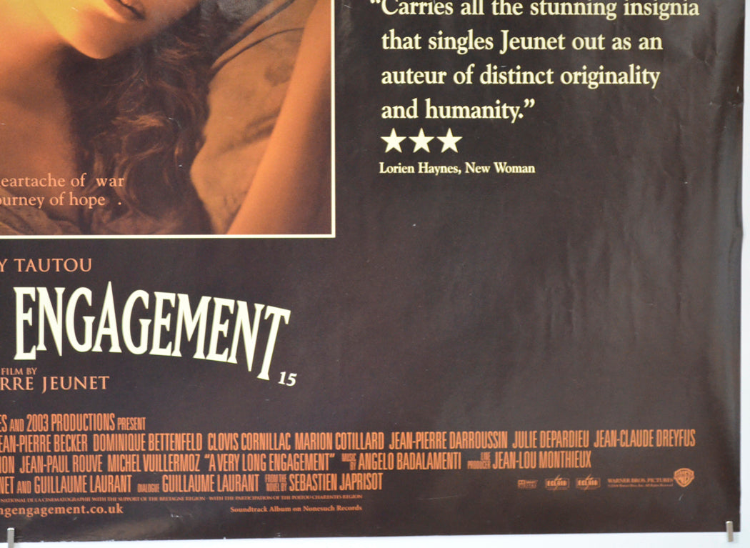 A VERY LONG ENGAGEMENT (Bottom Right) Cinema Quad Movie Poster 