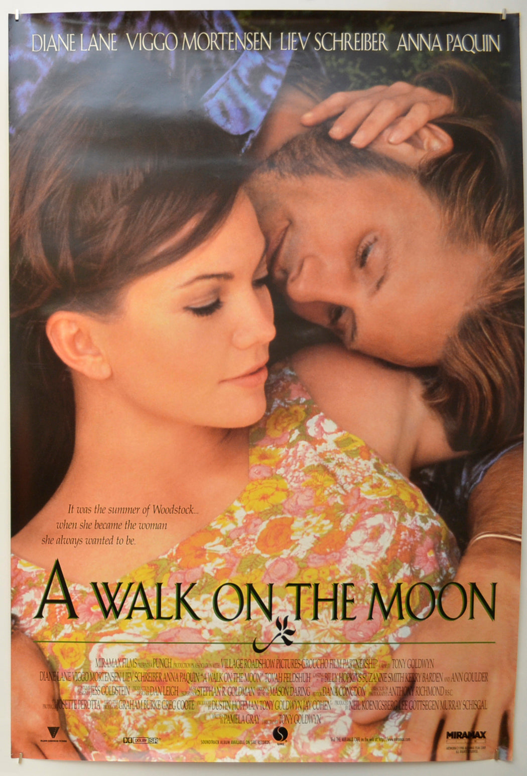 A Walk On The Moon Original One Sheet Poster - Film Poster - Movie Poster