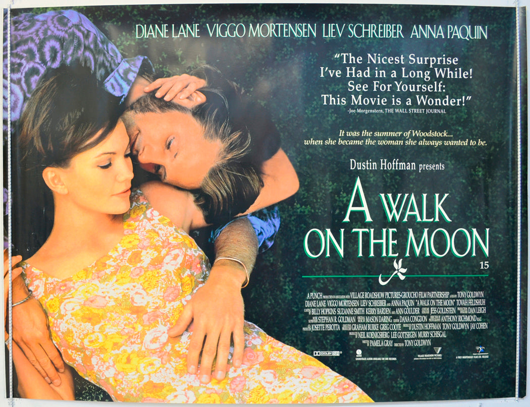 A Walk On The Moon  Original British Quad Poster - Film Poster - Movie Poster 