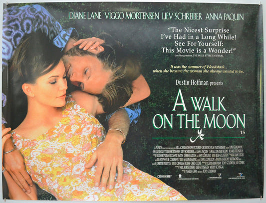 A Walk On The Moon Original Quad Poster - Film Poster - Movie Poster