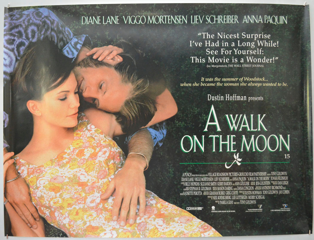 A Walk On The Moon Original Quad Poster - Film Poster - Movie Poster