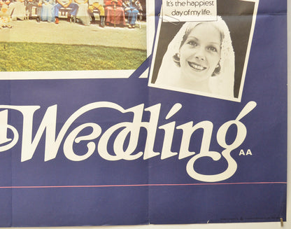 A WEDDING (Bottom Right) Cinema Quad Movie Poster 