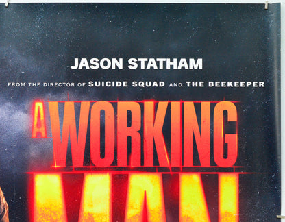 A Working Man (Top Right) Cinema Quad Movie Poster 