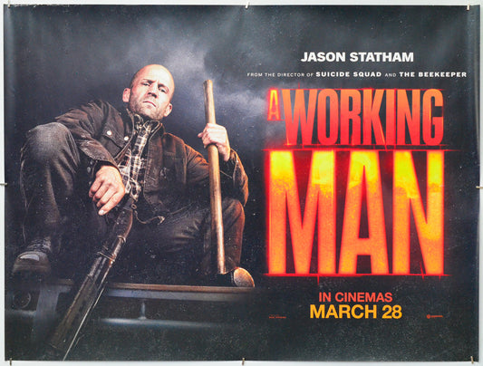 A Working Man - Original Quad Poster - Film Poster - Movie Poster