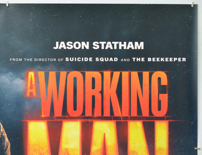 A Working Man (Top Right) Cinema Quad Movie Poster 