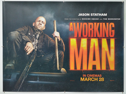 A Working Man - Original Quad Poster - Film Poster - Movie Poster