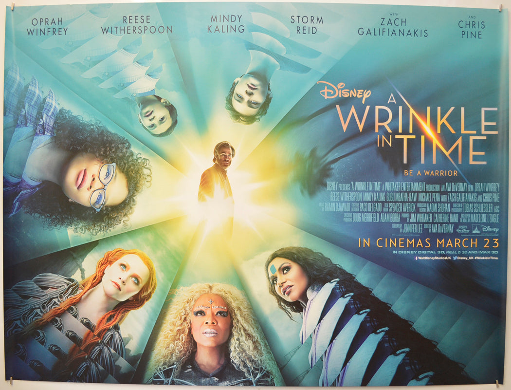 A Wrinkle In Time Original Quad Poster - Film Poster - Movie Poster