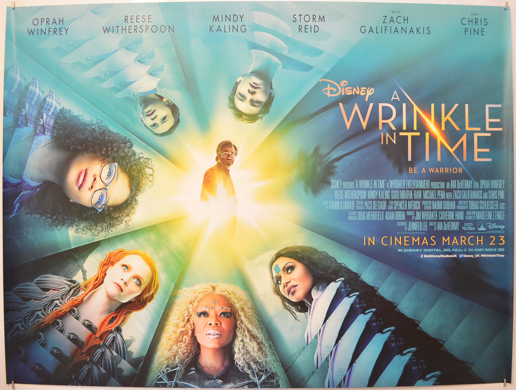 A Wrinkle In Time Original Quad Poster - Film Poster - Movie Poster