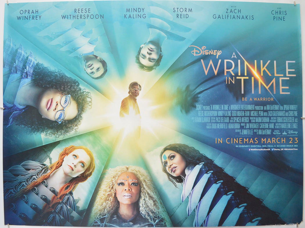 A Wrinkle In Time  Original Quad Poster - Film Poster - Movie Poster