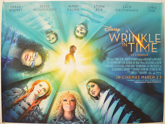 A Wrinkle In Time Original Quad Poster - Film Poster - Movie Poster