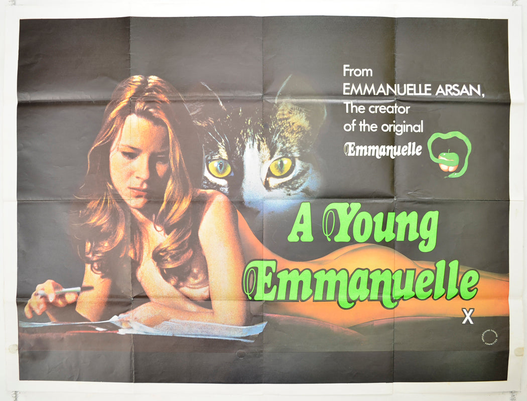 A Young Emmanuelle  Original Quad Poster - Film Poster - Movie Poster