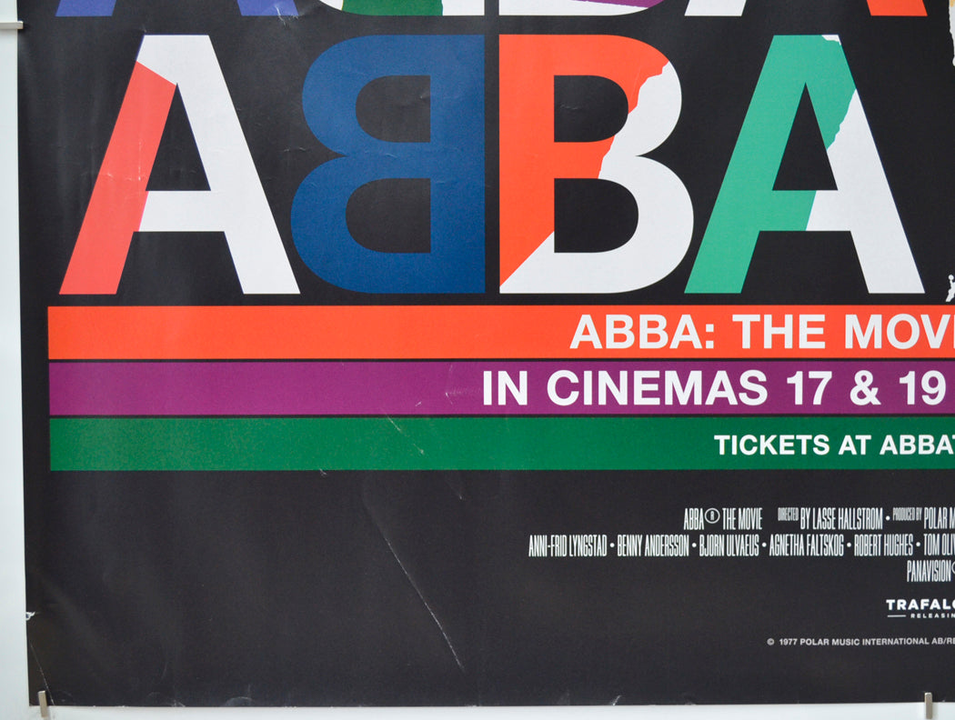 ABBA - THE MOVIE - FAN EVENT (Bottom Left) Cinema Quad Movie Poster 