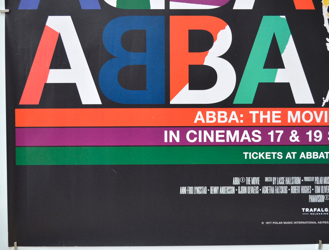 ABBA - THE MOVIE - FAN EVENT (Bottom Left) Cinema Quad Movie Poster 