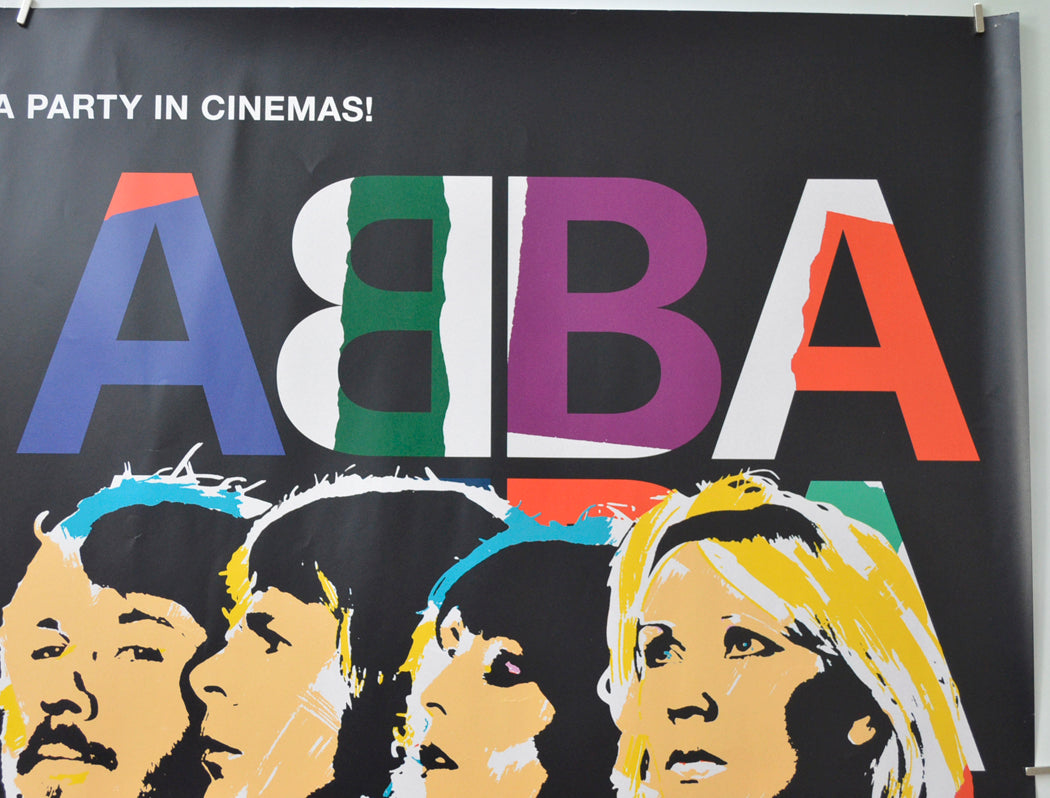 ABBA - THE MOVIE - FAN EVENT (Top Right) Cinema Quad Movie Poster 