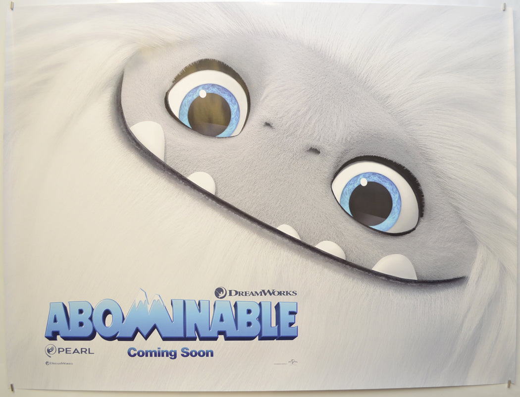 Abominable (Teaser / Advance Version)  Original Quad Poster - Film Poster - Movie Poster