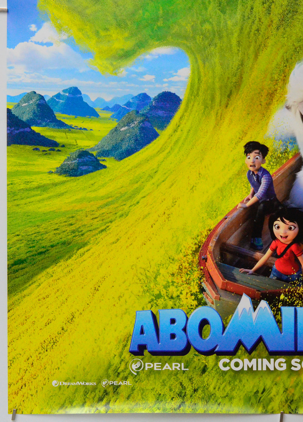 Abominable (Bottom Left) Cinema One Sheet Movie Poster 
