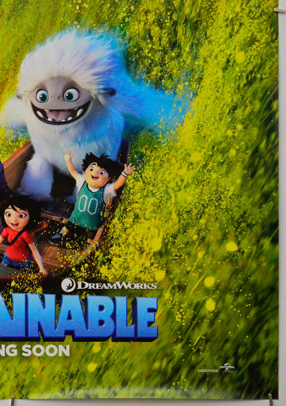 Abominable (Bottom Right) Cinema One Sheet Movie Poster 