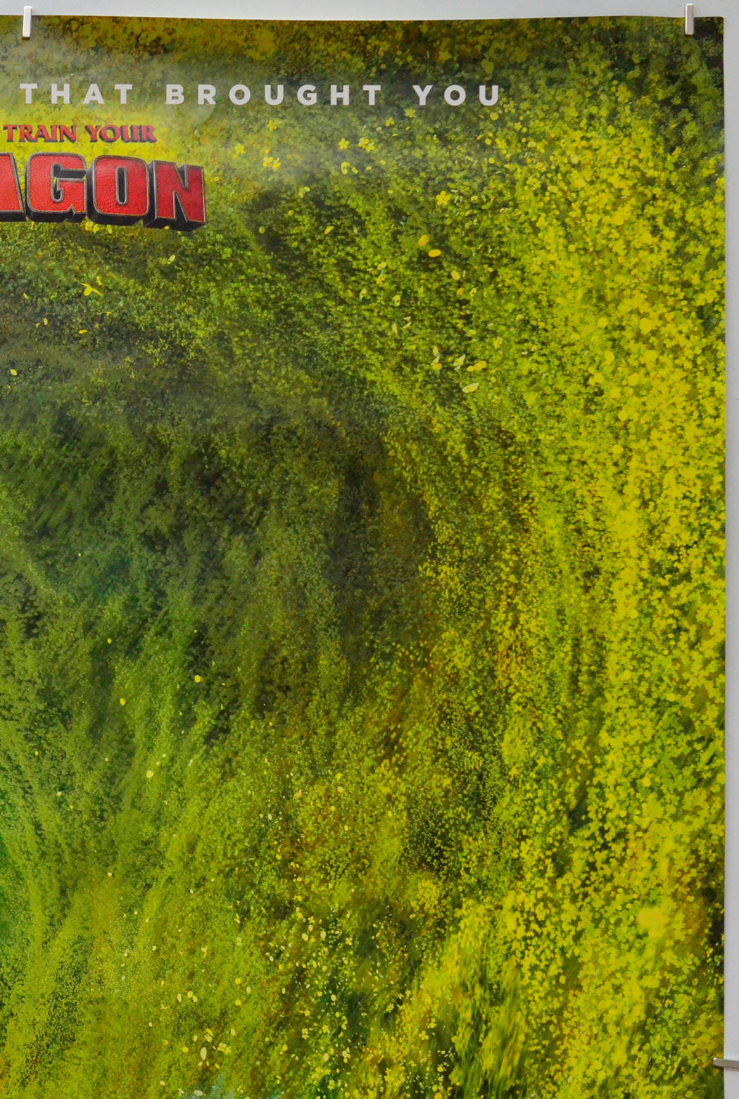 Abominable (Top Right) Cinema One Sheet Movie Poster 