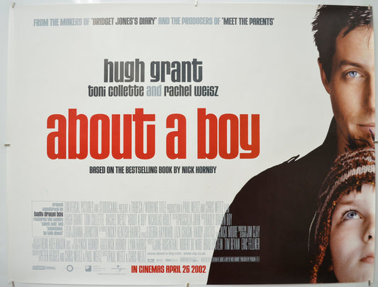 About A Boy Original Quad Poster - Film Poster - Movie Poster