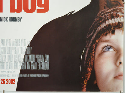 ABOUT A BOY (Bottom Right) Cinema Quad Movie Poster 