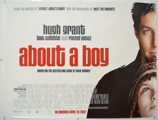 About A Boy Original Quad Poster - Film Poster - Movie Poster