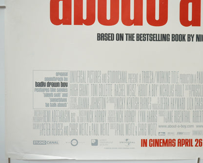 ABOUT A BOY (Bottom Left) Cinema Quad Movie Poster 