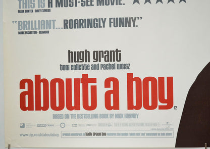 ABOUT A BOY (Bottom Left) Cinema Quad Movie Poster 