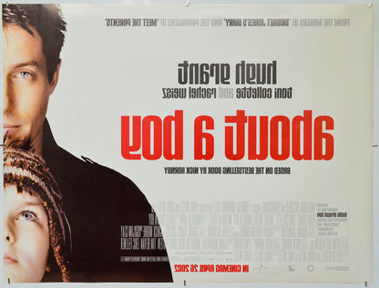 About A Boy (Back) Cinema Quad Movie Poster 