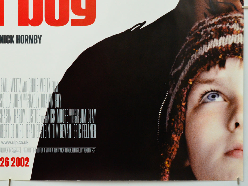 About A Boy (Bottom Right) Cinema Quad Movie Poster 