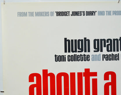 About A Boy (Top Left) Cinema Quad Movie Poster 
