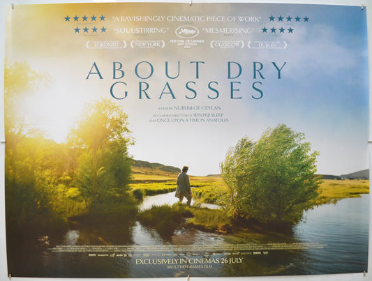 About Dry Grasses (a.k.a. Kuru Otlar Üstüne) Original Quad Poster - Film Poster - Movie Poster